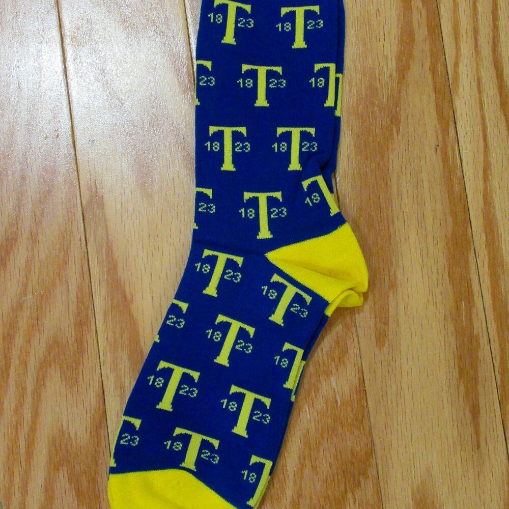 Trinity College Hartford CT Mens Crew Dress Socks ~NEW~